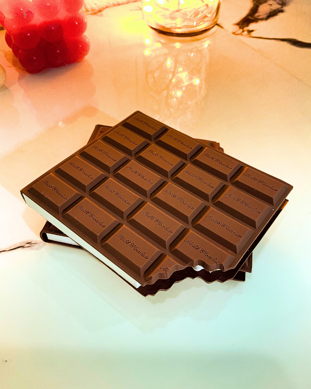 Scented Chocolate Mini Diary β Cute Aesthetic Pocket Journal for Girls | Pink Chocolate Design