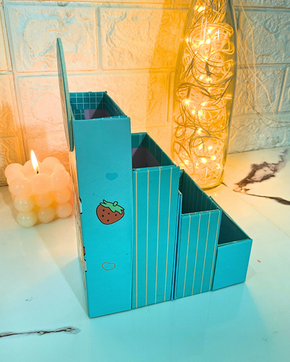 Rectangular Pencil Case with Mirror