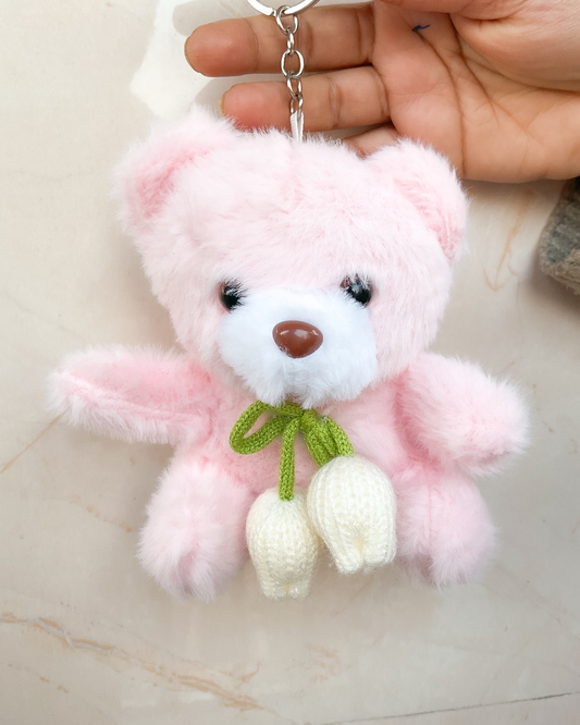 Cute Teddy Bear Keychain
