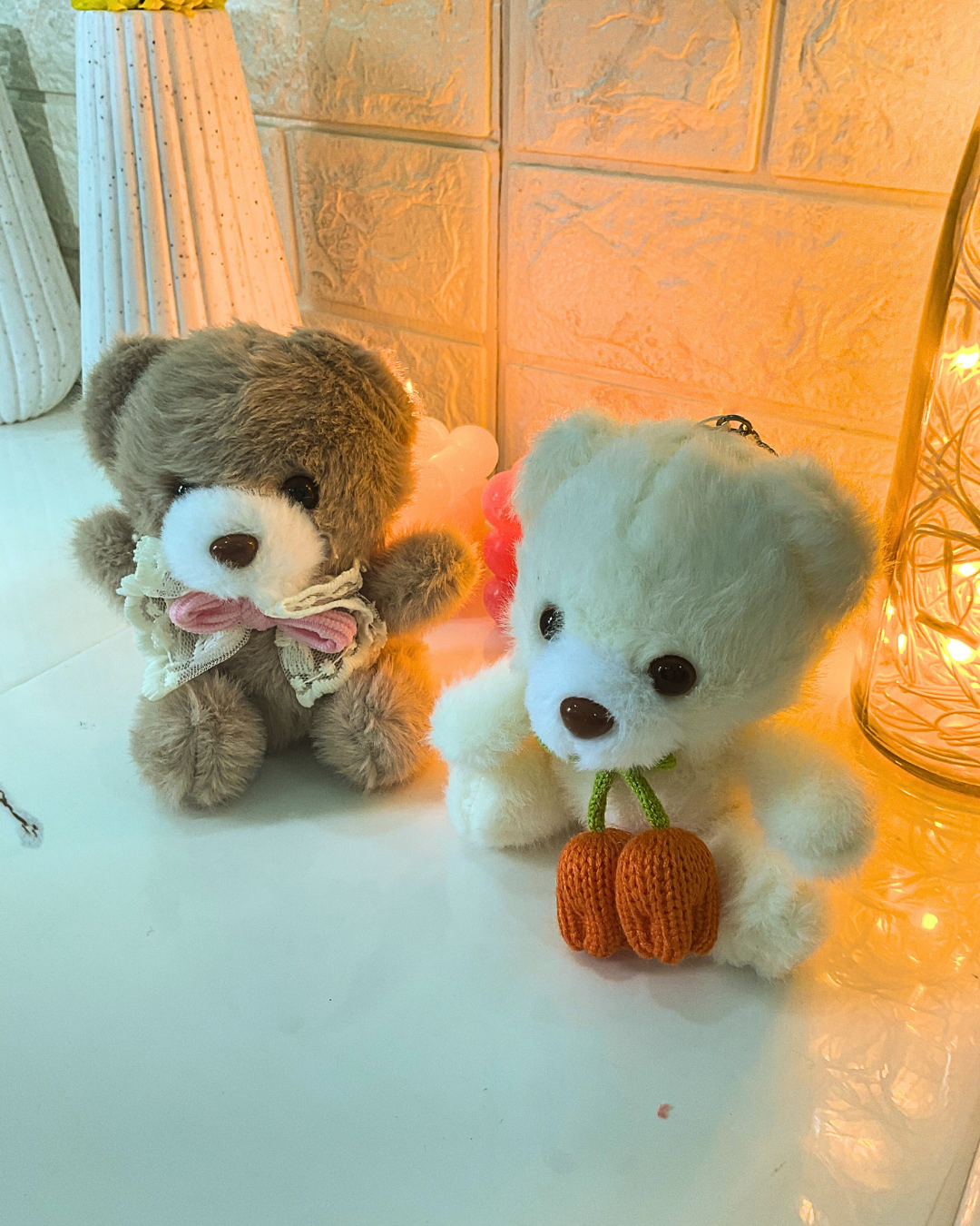 Cute Teddy Bear Keychain