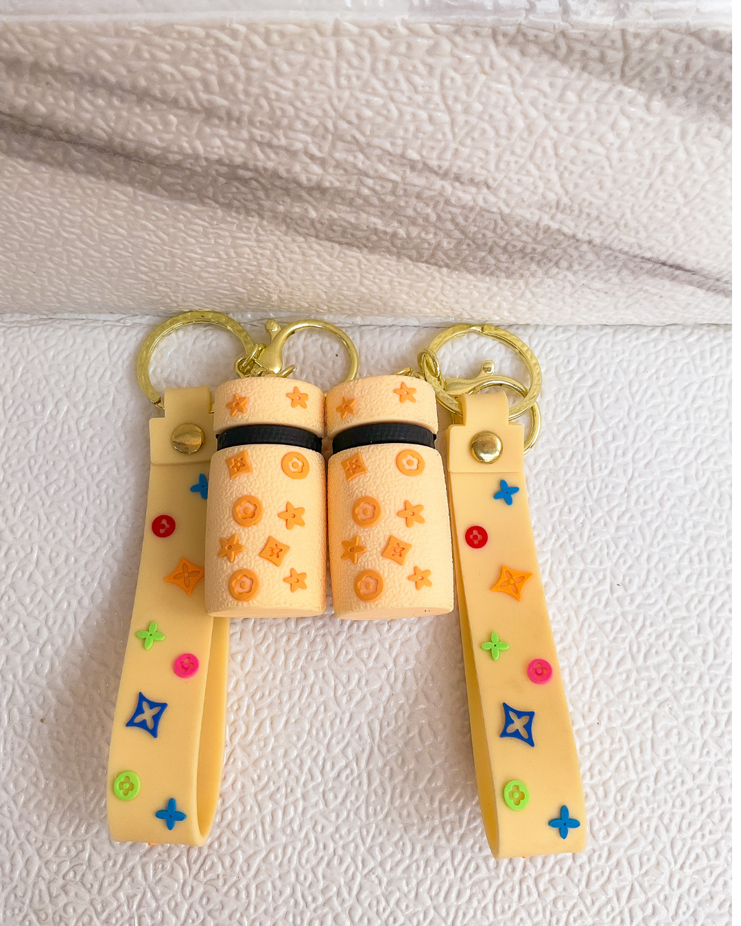 Cute Mini Coin Purse Keychain – Designer-Inspired Silicone Keyring Wallet | Aesthetic Bag Charm Accessory