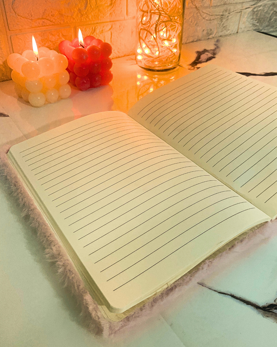 🎀 Cute Plush Notebook Journal for Cute Girls