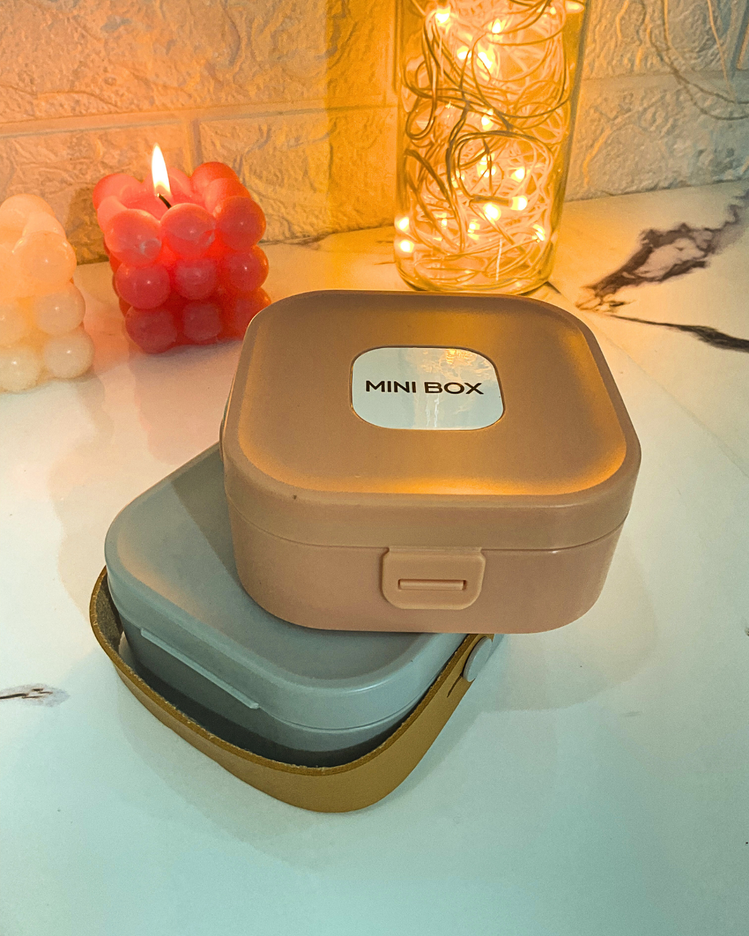 Pink Travel Jewelry Box – Cute Portable Organizer for Rings, Earrings & Necklaces