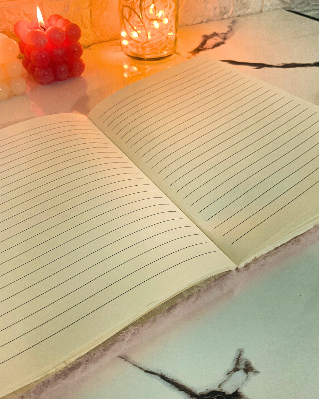 🎀 Cute Plush Notebook Journal for Cute Girls