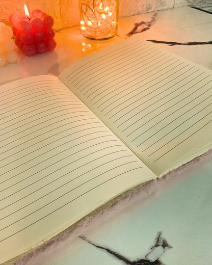 🎀 Cute Plush Notebook Journal for Cute Girls
