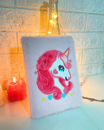 🎀 Cute Plush Notebook Journal for Cute Girls