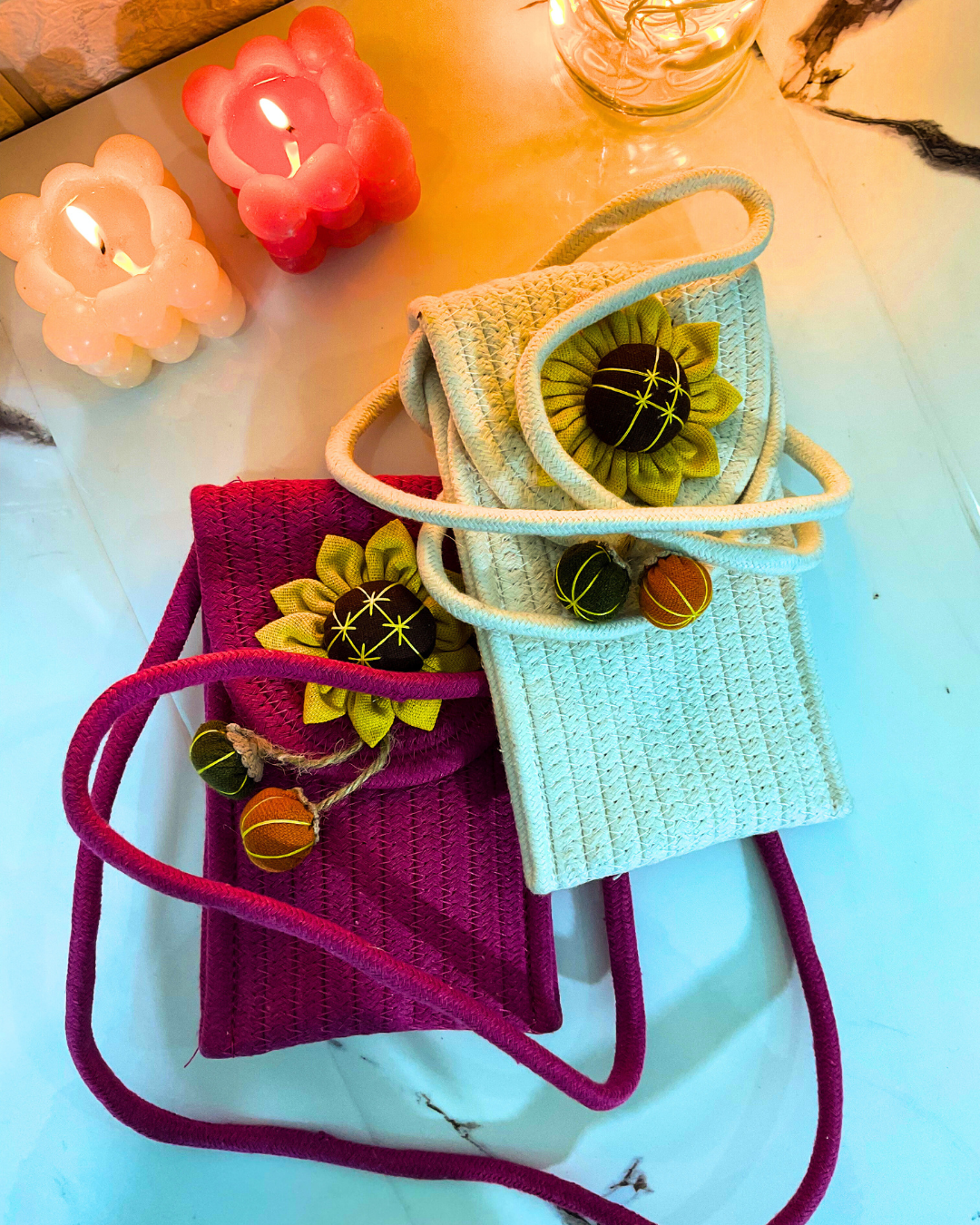 Cute Korean Mobile Sling Bag