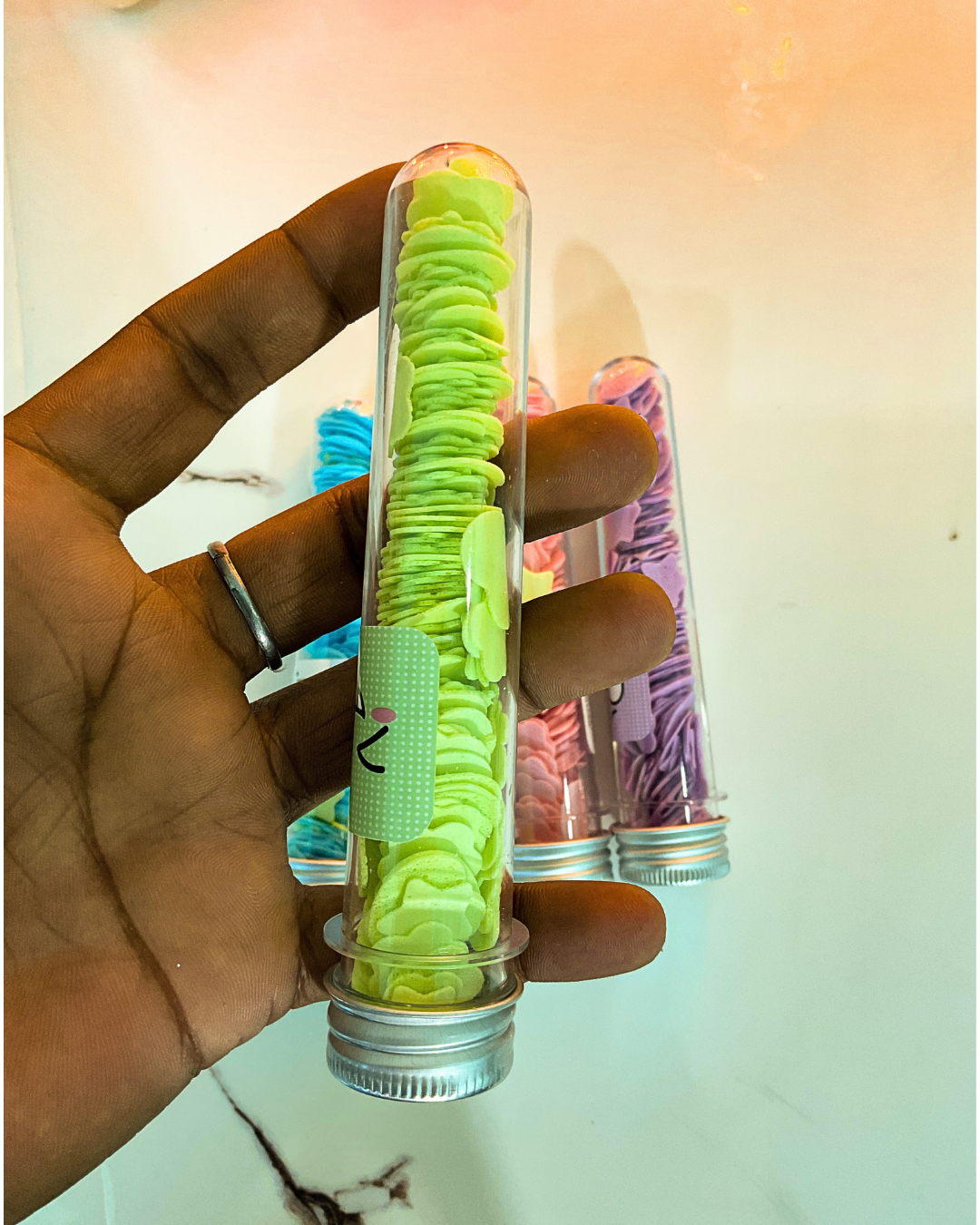 Flower Petal Paper Soap (pack of 3)– Portable Disposable Scented Soap Sheets for Travel