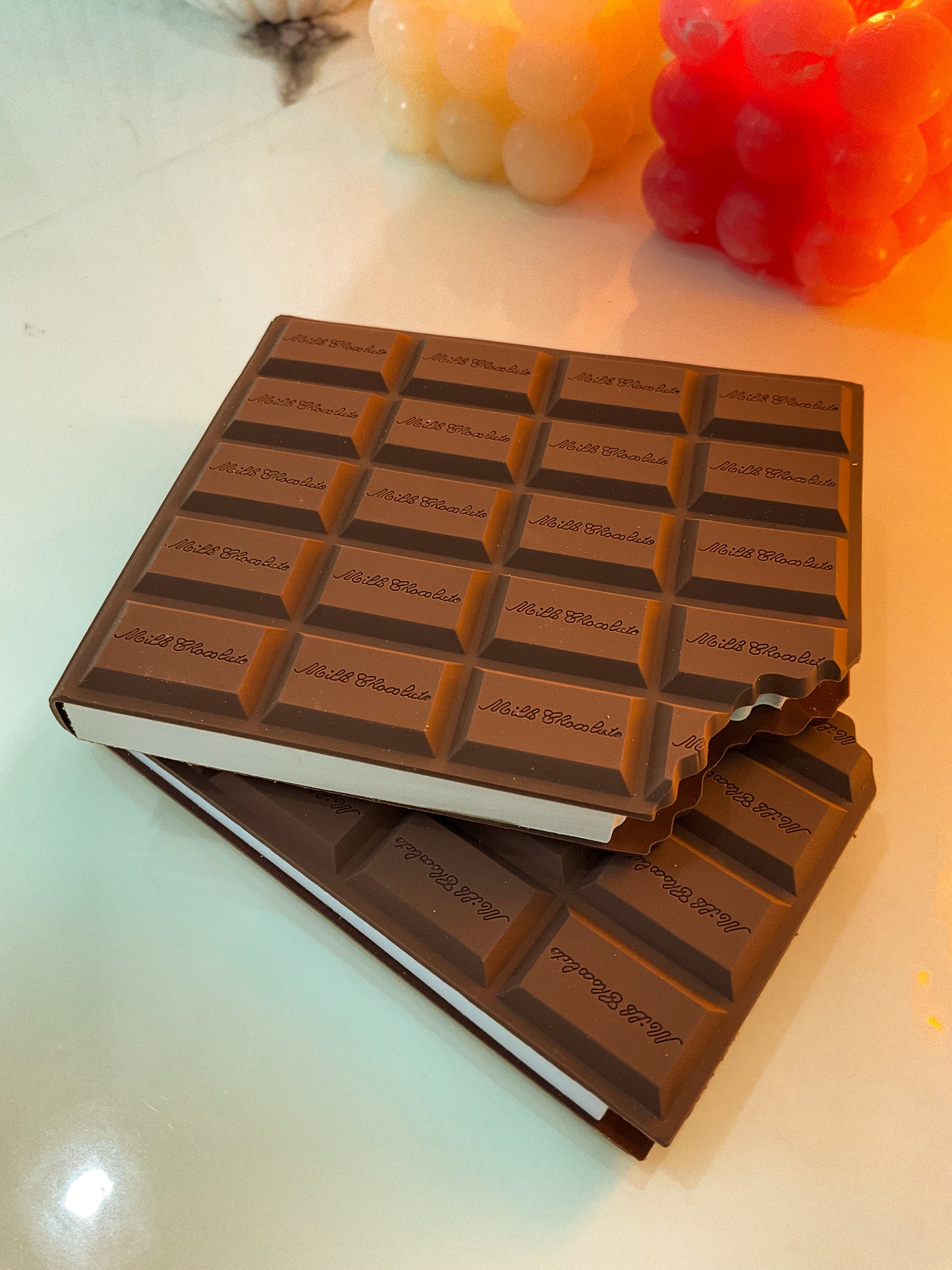 Scented Chocolate Mini Diary – Cute Aesthetic Pocket Journal for Girls | Pink Chocolate Design